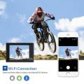 Action Camera 4K WiFi Ultra HD Waterproof Sport Cam With 12MP 170 Degree Wide-Angle Lens. 