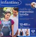 Baby Infantino Cuddle Up Ergonomic Hoodie Carrier Bag. 