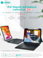 COTECi iPad Keyboard Case for iPad 10.9 inch 10th Generation 2022 Bluetooth Magnetic Detachable Keyboard with Soft Case with Trackpad. 