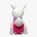 Pink/White Cute Rabbit Toy For Kids. 