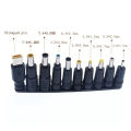 10 in 1 DC Power Plugs Universal Laptop Charger Adapters, DC Power Adapter Compatible with Kinds of Laptops, DC 5.5mm x 2.1mm Multi Male Plugs. 