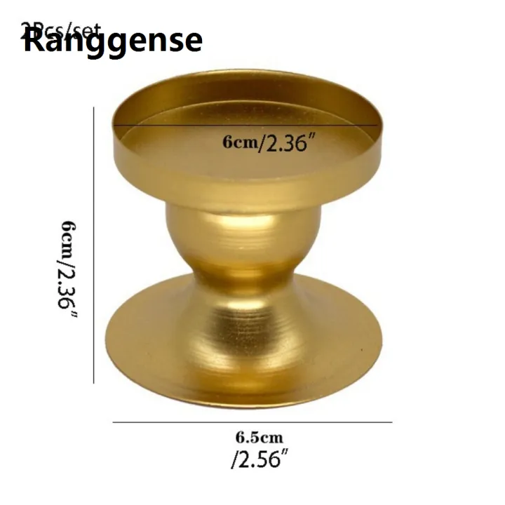 Ranggense%20Portable%202%20Pcs%20Romantic%20Durable%20Geometric%20Candlestick%20Stylish%20Lightweight%20Candle%20Holder%20Unique%20Metal%20Candle%20Cup%20Birthday%20-%20Image%202