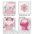 Reusable Self-Adhesive Silicone Breast Nipple Cover. 