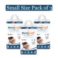 MumBuds American Ultrathin Baby Diapers Small 42 Pcs Pack Of 3. 