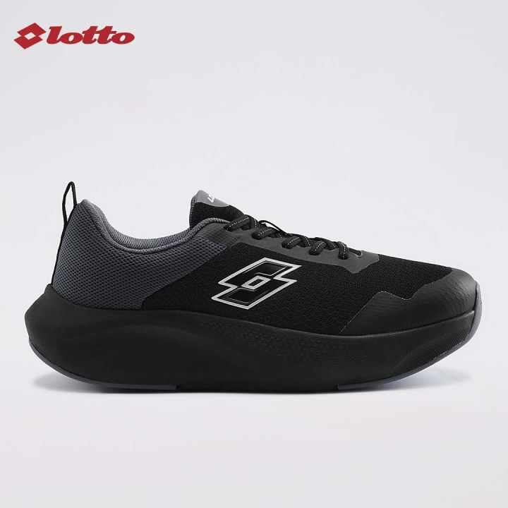 Lotto Energex Black - Grey  Running Shoes For Men