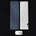 2X Wireless Slim White Keyboard + Wireless Optical Mouse Set for PC and Laptop. 