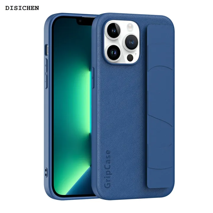 DISICHEN%202025%20New%20Skin%20Elastic%20Wrist%20Grip%20Back%20Cover%20Phone%20Case%20For%20iPhone%2013%20Pro%20Max/iPhone%2014/iPhone%2014%20Pro%20Max%20-%20Image%208