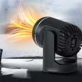 OUMERY Car Glass Defogger Car Heater Car Defroster 12V Quick Heat Cold Heater Hairdryer Heater Electric Heater Black. 