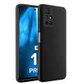Black Mi Redmi 10 Prime Back Cover Case Camera Protection Soft Silicon Protective Back Cover. 
