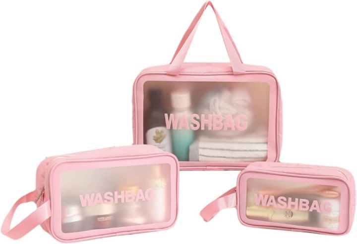 Multipurpose%20Clear%20washbag%20Pouch%20Set%20of%203,%20Clear%20Pouch%20for%20Makeup%20and%20wash%20Bag%20for%20Travel%20Waterproof%20Cosmetic%20Bag,%20Storage%20Organiser%20and%20Toiletry%20kit%20-%20Image%203