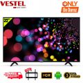 VESTEL 32" Smart TV  1/8GB  3 Years Warranty  Android 15  Free Wall Mount  Google Certified  IPS Panel  HDR  32 Inch Smart Television. 
