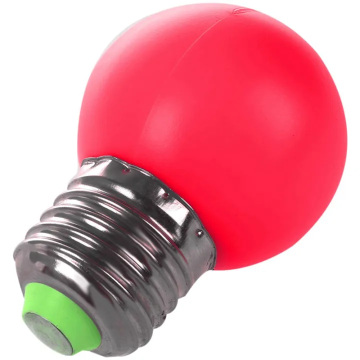(GGBR)%206X%20E27%20LED%20Light%20Warm%20Red%20Bulb%20Plastic%20Bulb%20(0.5W%20Power,%20Red)%20-%20Image%203