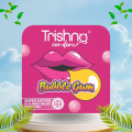TRISHNA CONDOM SUPER DOTTED WITH CLIMAX DELAY PREMIUM CONDOM BUBBLE GUM FLAVOUR PACK OF 3. 