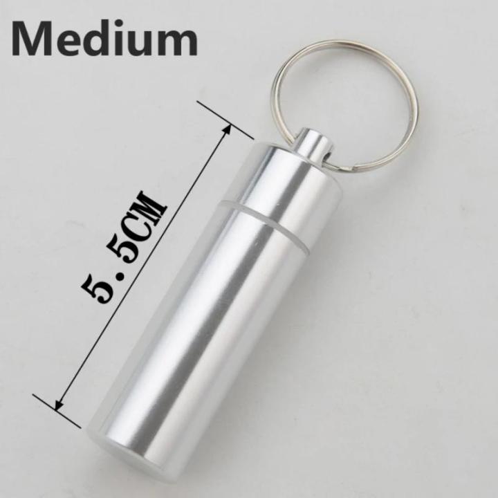 1pc%20Waterproof%20Aluminum%20Alloy%20Pill%20Box%20Portable%20Medicine%20Case%20Capsule%20Container%20Bottle%20Holder%20Outdoor%20Pill%20Case%20Keychain%20-%20Image%205