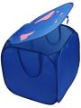 Foldable Pop-Up Square Laundry Bag (Colour And Pattern Vary). 