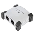 DI-120 Two-Channel Passive Direct Box for Acoustic, Guitar for Keyboard, DI Direct Box. 