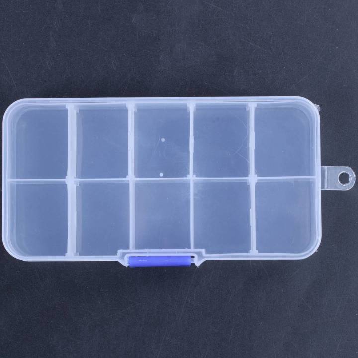 fasdaga%204Pcs%2010-Slot%20Portable%20Plastic%20Resistors%20Electronic%20Component%20Case%20Box%20-%20Image%202