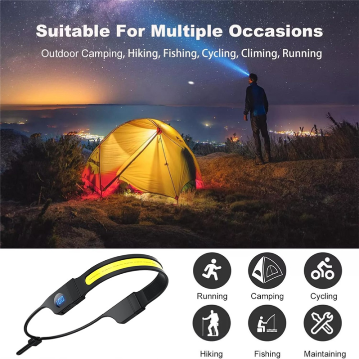 ARELENE%20LED%20COB%20Headlamp%20Light%20USB%20Rechargeable%20Torch%20Digital%20Power%20Dispaly%20Headlight%20for%20Camping%20Walking%20Fishing%20Hiking%20-%20Image%205