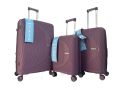 Royal Swiss 3 Piece Trolley Luggage Set – Lightweight, Expandable, 8-Wheel 360° Spinner Suitcase with Anti-Theft Zipper – Durable Travel Bag. 