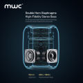 MWC WonderBoom (MS01) | Bluetooth 5.4 6W Speaker | Premium Quality | TWS Function | RGB Light | IPx4 Water Resistance | 6H PlayTime | 1 Year Warraty|. 
