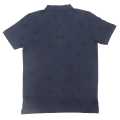 Blue Oxemberg Color Cotton Polo Shirt For Men. 