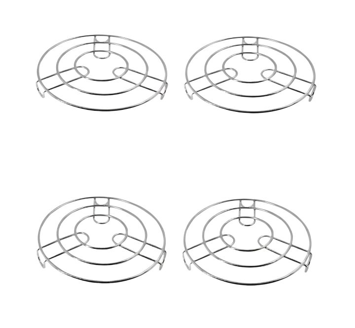 Stainless Steel Heavy Pot Stand 4pcs