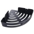 Practical Plastic Suction Cup Triangle Storage Rack Wall Mounted Punch Free Corner Storage Shelf Reusable Detachable Wall Shower Shampoo Rack Bathroom. 