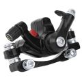 Durable Aluminum Alloy Mountain Bike Disc Brakes Front and Rear High-Performance Disc Brake Calipers Lightweight Black Bicycle Disc Brake for MTB, Mountain and Road Bikes. 