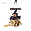 Scary Spooky Props Wooden Pendant Haunted House Props Home Door Bar Club Decor Halloween Hanging Ghost Witch Dolls. 