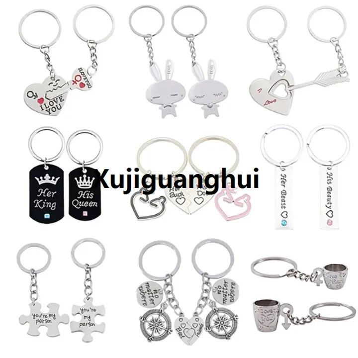 Xujiguanghui%20%E3%80%90beauty%20code%E3%80%912%20Puzzle%20Letter%20Person%7C%20Couple%20Keychain%20Lovers%20BBF%20Cute%20Key%20Ring%20Holder%20Love%20Heart%20Best%20Friends%20Gift%20Dropshipping%20-%20Image%202