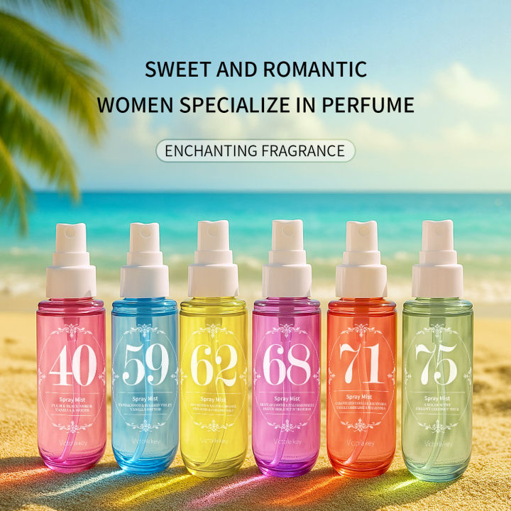 SPRAY MIST Digital Perfume Alcohol-free Long-lasting Aromatic English Spray European and American Fragrance Foreign Trade Wholesale