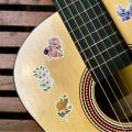 Artsy Home 25/50pcs Colorful Flowers Stickers | Easy To Apply Matte Finish Stickers. 