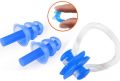 Silicone Swimming Earplugs,Swimming Ear Plugs And Nose Clip Sets, Waterproof Silica Gel Ear & Nose Protector Block Water Soft & Comfortable For Adult Children(Null). 