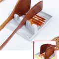 Cooking Utensil Rest -Kitchen Organizer and Storage with Drip Pad -Kitchen Fork Spoon Holders- Non-slip Pad- Kitchen Accessories. 