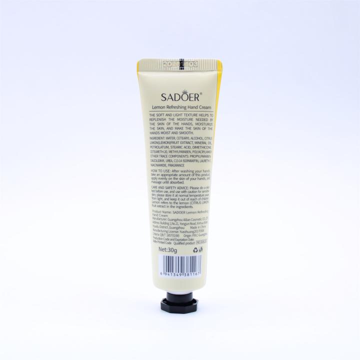 BUY%201%20GET%201%20FREE%20Sadoer%20Lemon%20Hand%20Cream%20For%20Dry%20Hand%2030g%20-%20Image%204