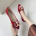 Close Party Wear Flat Shoes For Women. 