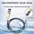 1M I2C Output SHT20 SHT30 SHT40 SHTC3 Temperature Humidity Sensor Module Probe Cable Waterproof Digital Capacitance Sensors. 