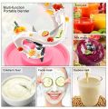 6 Blades Portable Usb Electric Grinder Blender Fruit 400ml Juicer. 