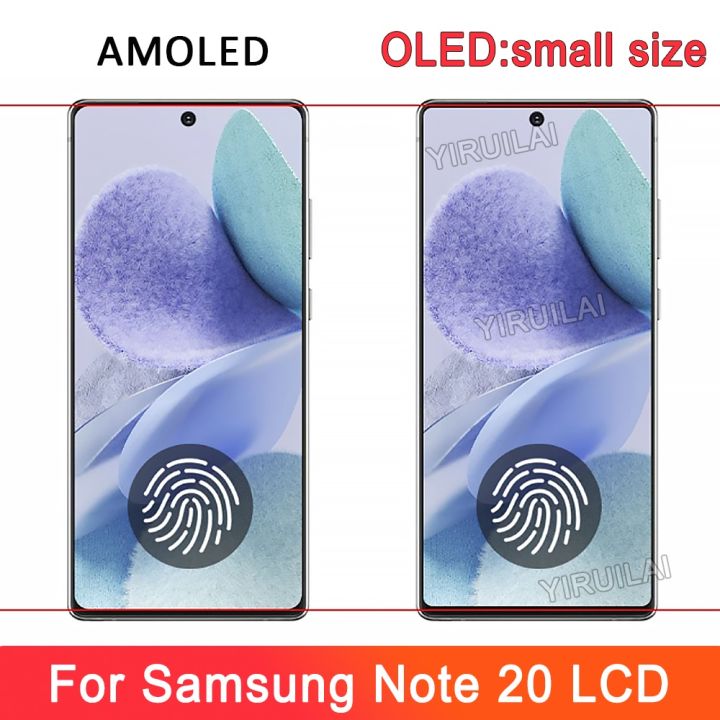 HOT%20Super%20OLED%20Note20%205G%20with%20Frame%20LCD%20For%20Samsung%20Galaxy%20Note%2020%20N980F%20N980F/DS%20N981B/DS%20N981U%20Display%20Touch%20Screen%20Digitizer%20-%20Image%203