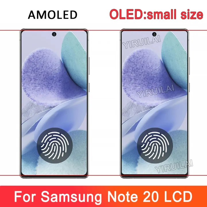 HOT%20Super%20OLED%20Note20%205G%20with%20Frame%20LCD%20For%20Samsung%20Galaxy%20Note%2020%20N980F%20N980F/DS%20N981B/DS%20N981U%20Display%20Touch%20Screen%20Digitizer%20-%20Image%203