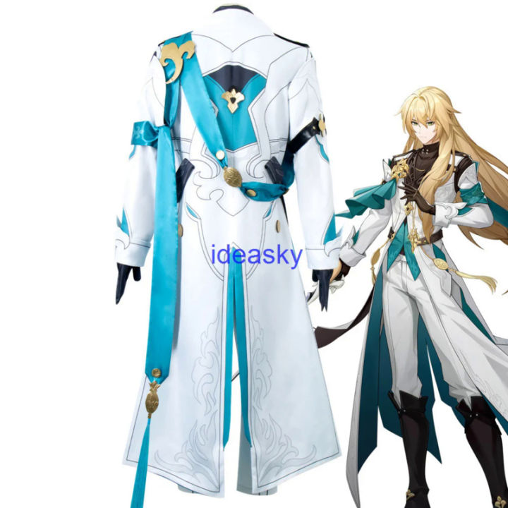 New%20Luocha%20Cosplay%20Honkai%20Star%20Rail%20necklace%20Cosplay%20Costume%20StarRail%20Luo%20Cha%20Shoe%20Wig%20Anime%20Chinese%20Game%20Halloween%20Outfit%20Women%20Men%20-%20Image%204