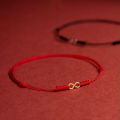 Handmade Rope Infinity Symbol Bracelets Hand Braided Rope Thread Handchain BAWEI. 