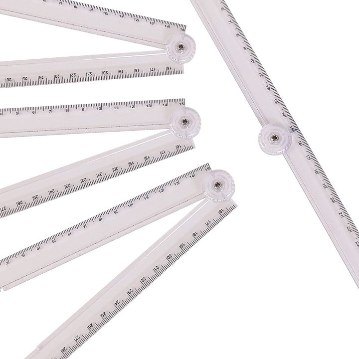 Isomars%20Transparent%20Folded%20Ruler%20Scale%2012%20Inch%20-%20Image%202