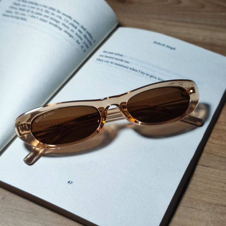 Women%E2%80%99s%20Sunglasses%20Saint%20Laurent%20SL%20557%20Stylish%20Glossy%20Acetate%20Shade%20-%20Image%204