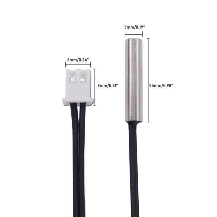 B3950%2010K%20NTC%20Thermistor%20Temperature%20Sensor%205*25mm%20with%20XH2.54%20Connector%20with%200.5%20Meter%20Cable%20-%20Image%203