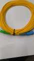 FIBER OPTIC PATCH CABLE SC/APC TO SC/UPC BIG GREEN TO BIG BLUE 10 METER. 