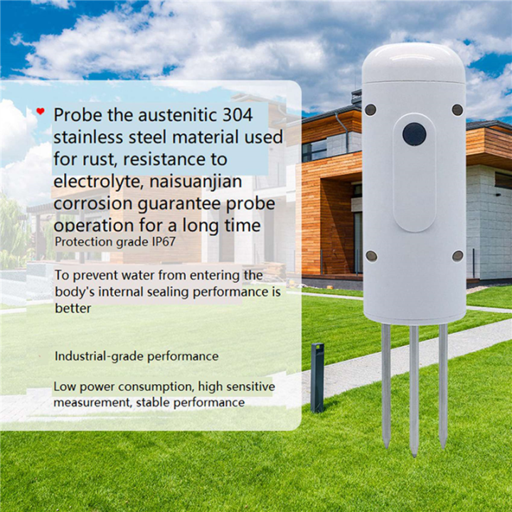 ZOROOM%202X%20Tuya%20Zigbee%20Wireless%20Soil%20Moisture%20Meter%20Temperature%20Humidity%20Tester%20Plant%20Monitor%20IP67%20Waterproof%20Detector%20-%20Image%205