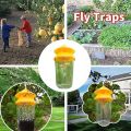 MRK3C New Plastic Fruit Fly Trap Killer Orchard Vegetable Pest Control Reusable Drosophila Trap For Home Garden/Patio/Orchard. 