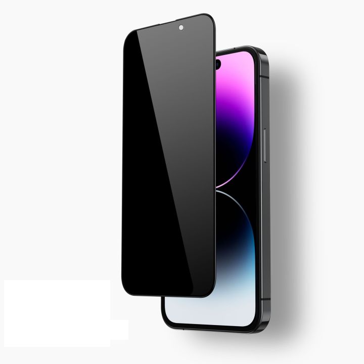 Iphone 14 Pro Max Full Glue Privacy Protective Glass