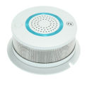 Smart Wireless WIFI+APP Fire Smoke & Temperature Sensor Wireless Smoke Temperature Detector Home Security Alarm System. 